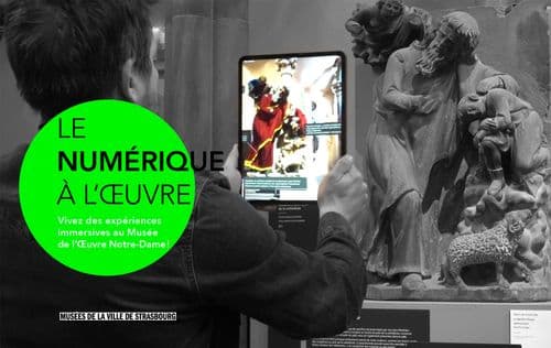Applications en réalité augmentée du musée de l'Oeuvre Notre-Dame à Strasbourg