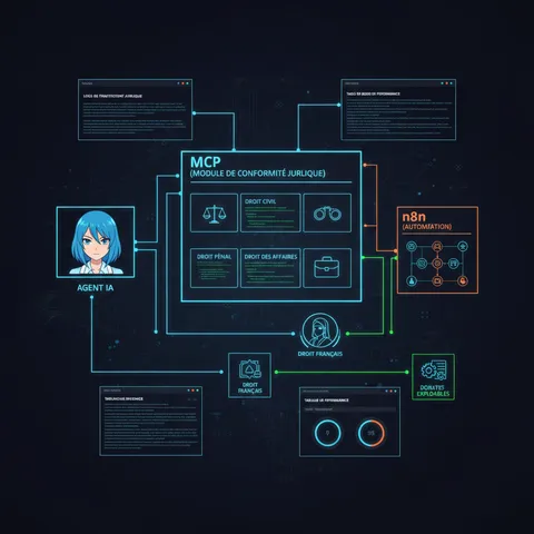 MCP et n8n : automatisez la recherche juridique IA